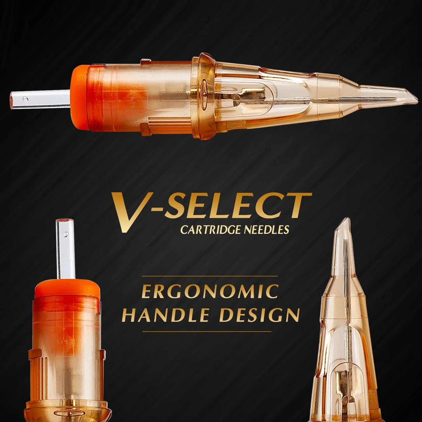 (Pack of 10) EZ V Select Cartridge Tattoo Needles Permanent Makeup RL RS RM M1 Microblading for Cartridge Tattoo Machine Pen