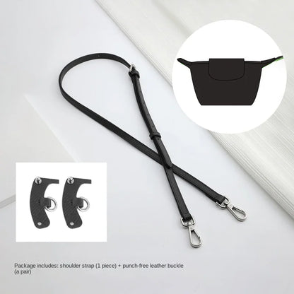 Bag Strap For Longchamp Mini Bag Shoulder Strap Bag Free Punching Modification Bag Belt Accessories 95-124CM/65CM