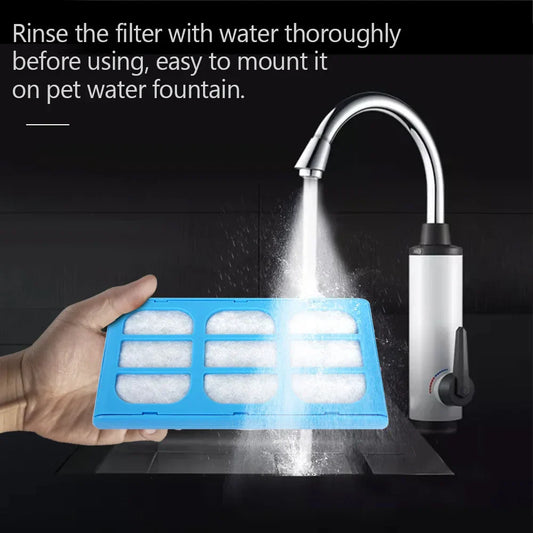 (Pack of 12) Fountain Accessories Pet Water Fountain Filter Replacement Water Filter Cartridges Compatible with Cat Dog Mate Fountains