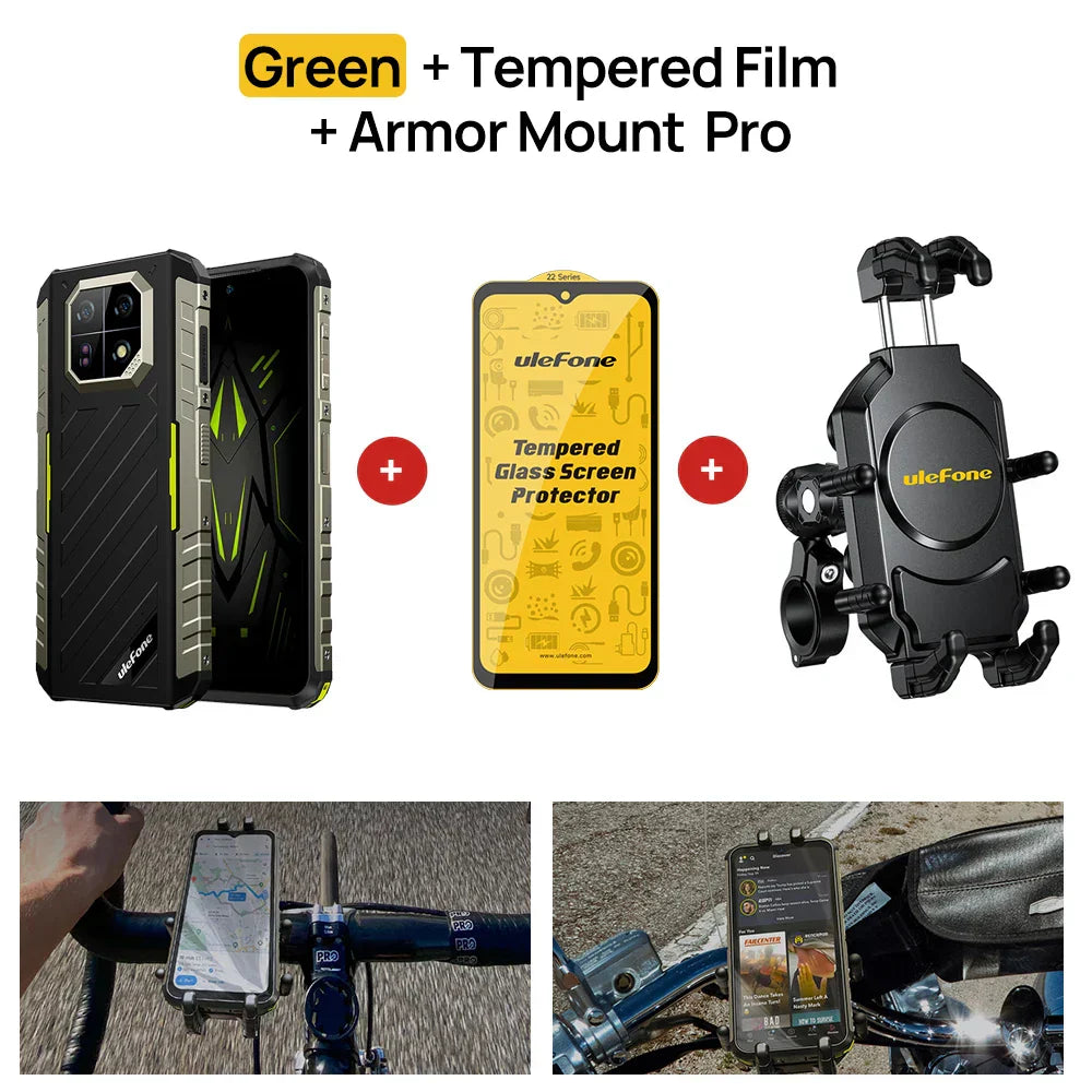 [World Premiere]Ulefone Armor 22 Rugged Phone ,16GB (8GB+8GB) RAM ,128GB/256GB ROM , Android 13 Smartphone,NFC 64MP 4G Phone