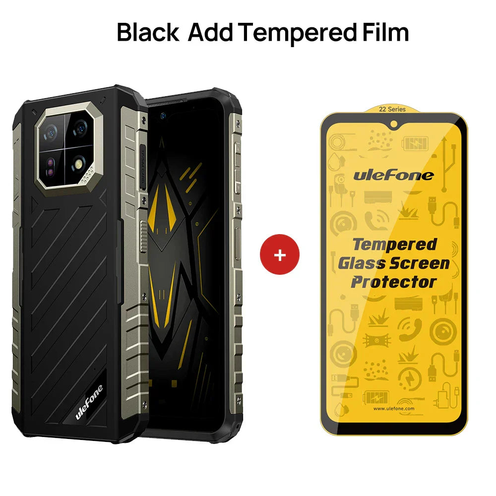 [World Premiere]Ulefone Armor 22 Rugged Phone ,16GB (8GB+8GB) RAM ,128GB/256GB ROM , Android 13 Smartphone,NFC 64MP 4G Phone