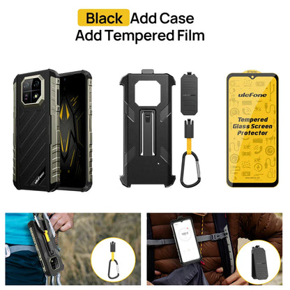 [World Premiere]Ulefone Armor 22 Rugged Phone ,16GB (8GB+8GB) RAM ,128GB/256GB ROM , Android 13 Smartphone,NFC 64MP 4G Phone