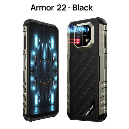 [World Premiere]Ulefone Armor 22 Rugged Phone ,16GB (8GB+8GB) RAM ,128GB/256GB ROM , Android 13 Smartphone,NFC 64MP 4G Phone