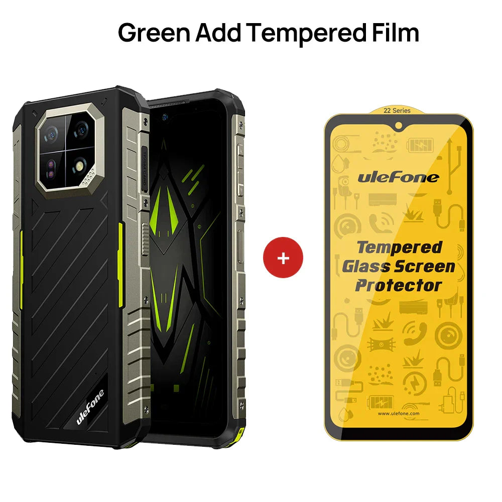 [World Premiere]Ulefone Armor 22 Rugged Phone ,16GB (8GB+8GB) RAM ,128GB/256GB ROM , Android 13 Smartphone,NFC 64MP 4G Phone