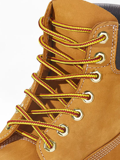 ZHENTOR [2 Pairs] Round Boot Shoe Laces, Heavy Duty and Durable Shoelaces for Outdoor Climbing Hiking Work Boots Shoe Strings